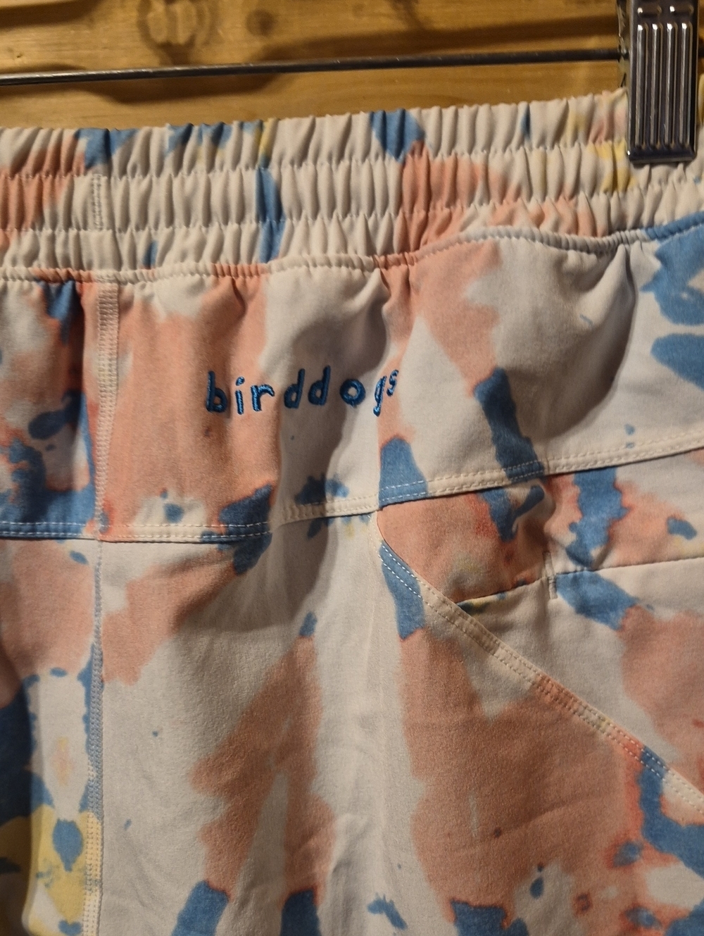 Mens Birddog Tye Dye Shorts Size Medium - Picture 5 of 6